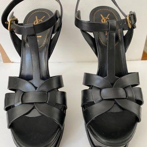 YSL (Yves Saint Laurent) Tribute Sandal Heels